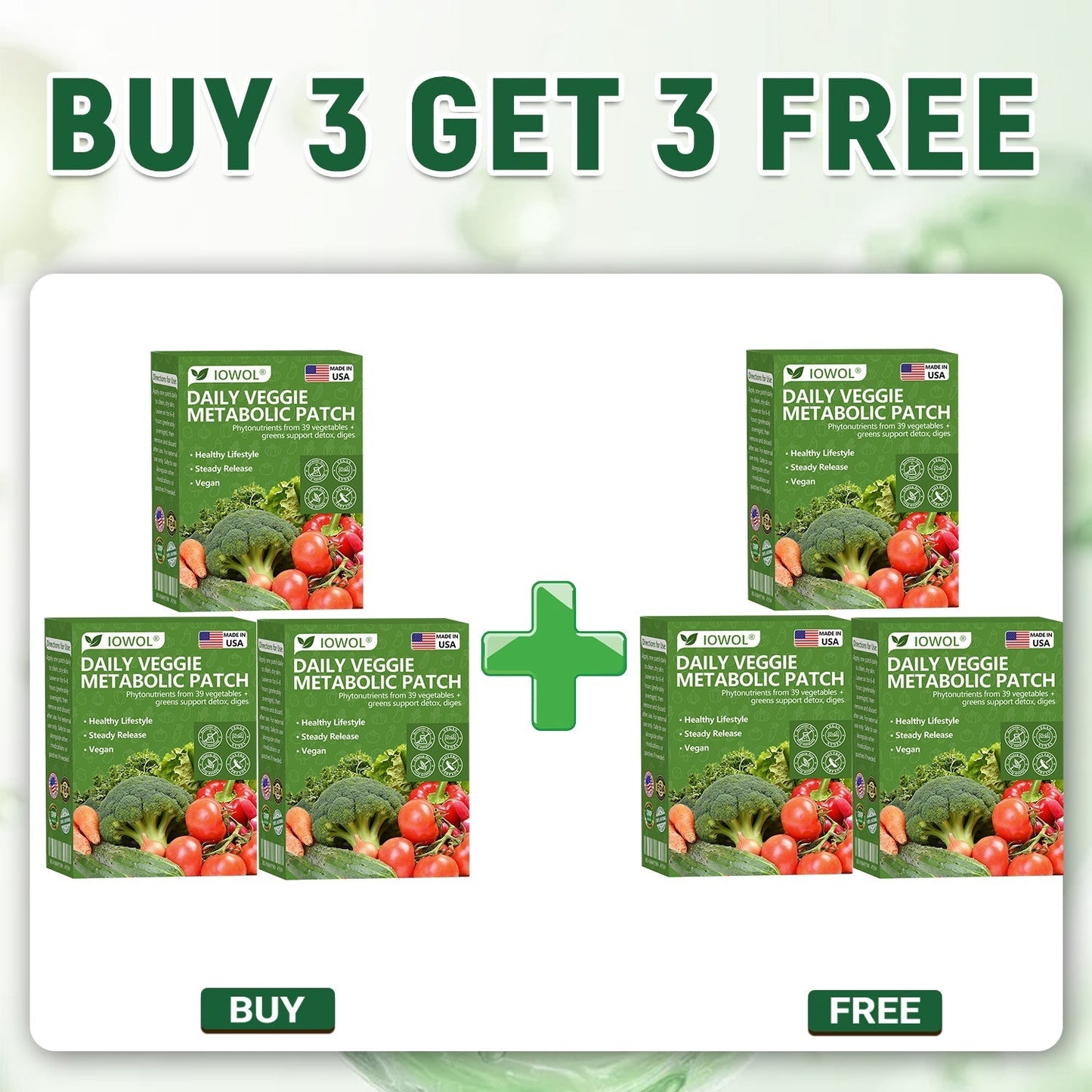 🥦𝐎𝐟𝐟𝐢𝐜𝐢𝐚𝐥 𝐒𝐭𝐨𝐫𝐞 | 𝐈𝐎𝐖𝐎𝐋® 𝐃𝐚𝐢𝐥𝐲 𝐕𝐞𝐠𝐞𝐭𝐚𝐛𝐥𝐞 𝐌𝐞𝐭𝐚𝐛𝐨𝐥𝐢𝐜 𝐏𝐚𝐭𝐜𝐡 𝐮𝐬𝐞𝐬 𝐨𝐫𝐠𝐚𝐧𝐢𝐜 𝐯𝐞𝐠𝐞𝐭𝐚𝐛𝐥𝐞 𝐞𝐱𝐭𝐫𝐚𝐜𝐭𝐬 𝐚𝐧𝐝 𝐩𝐡𝐲𝐭𝐨𝐧𝐮𝐭𝐫𝐢𝐞𝐧𝐭𝐬 𝐟𝐫𝐨𝐦 𝟑𝟗 𝐯𝐞𝐠𝐞𝐭𝐚𝐛𝐥𝐞𝐬 + 𝐠𝐫𝐞𝐞𝐧𝐬 𝐭𝐨 𝐬𝐮𝐩𝐩𝐨𝐫𝐭 𝐝𝐞𝐭𝐨𝐱, 𝐝𝐢𝐠𝐞𝐬𝐭𝐢𝐨𝐧 & 𝐦𝐞𝐭𝐚𝐛𝐨𝐥𝐢𝐜 𝐫𝐞𝐬𝐞𝐭, 𝐚𝐧𝐝 𝐛𝐨𝐨𝐬𝐭 𝐞𝐧𝐞𝐫𝐠𝐲 𝐟𝐨𝐫 𝐚𝐥𝐥-𝐝𝐚𝐲 𝐰𝐞𝐥𝐥𝐧𝐞𝐬𝐬.